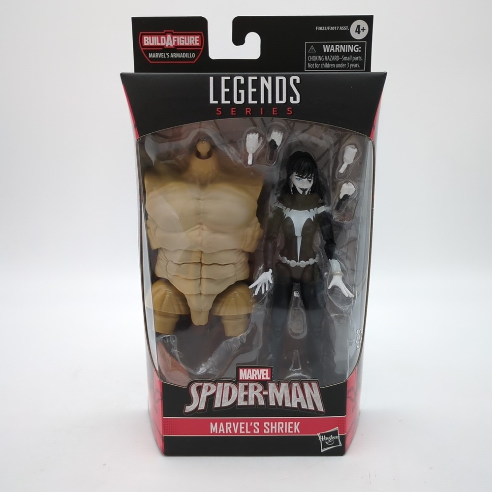 Hasbro Marvel Legends Shriek Action Figure 6" BAF Armadillo Torso Build MOC 2021